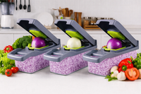 UltraChef™ – Cortador e Fatiador Multifuncional 16 em 1 - NA COMPRA DE 2 O SEGUNDO SAI COM 50% DE DESCONTO