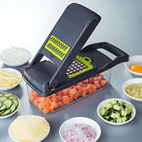 UltraChef™ – Cortador e Fatiador Multifuncional 16 em 1 - NA COMPRA DE 2 O SEGUNDO SAI COM 50% DE DESCONTO